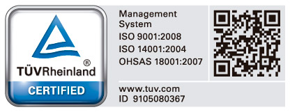  Certificacion TUV ISO 9001, 14001. 18001